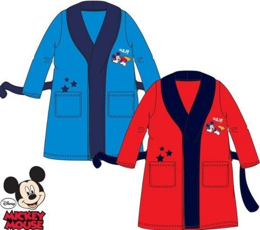 Mickey Mouse fleece Badjas - Maat 128 - Disney, Nacht- of Onderkleding, Nieuw, Ophalen of Verzenden, Mickey Mouse