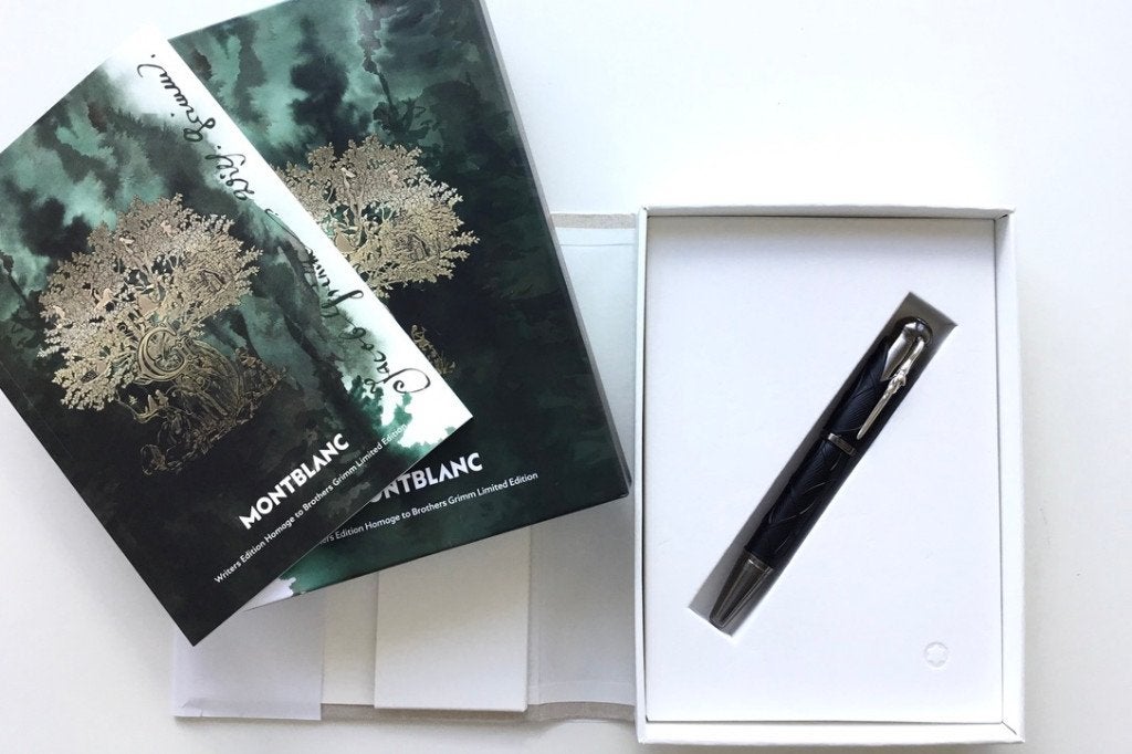Montblanc Writers Edition Vulpen Brothers Grimm 2022 (M, Ophalen of Verzenden, Zo goed als nieuw, Vulpen, Mont Blanc
