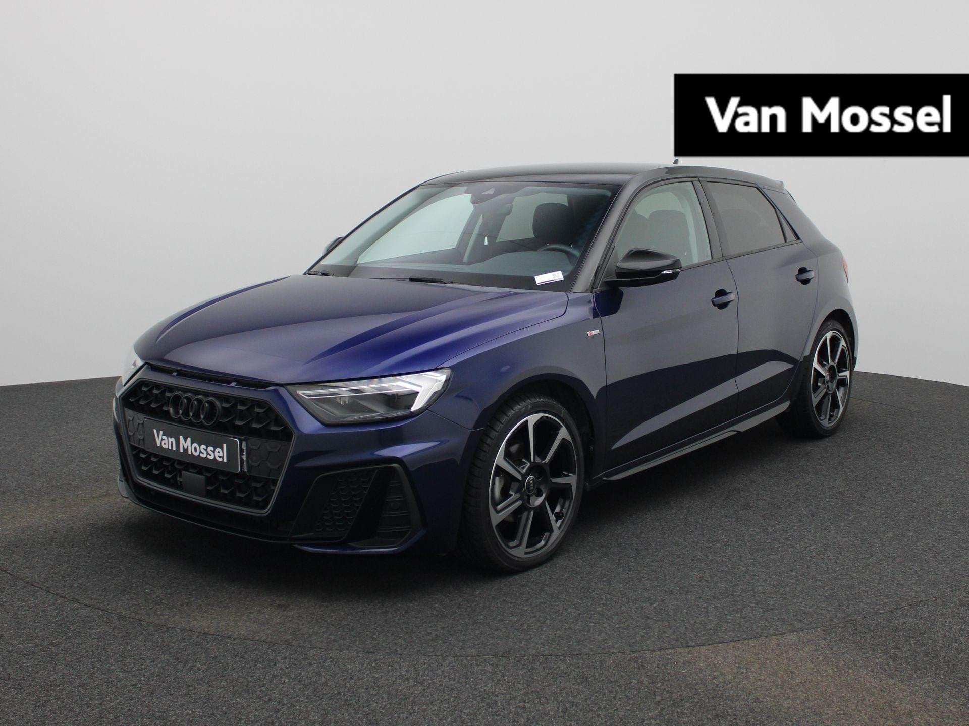 Audi A1 Sportback 30 TFSI S edition 116 PK | S-line | Automa, Auto's, Audi, Euro 6, Blauw, Bedrijf, 3 cilinders