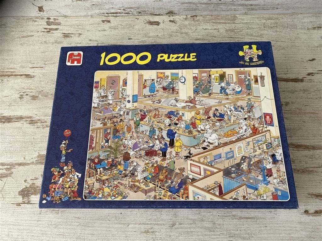 Jan van haasteren - van harte beterschap! [s607], Verzenden, 500 t/m 1500 stukjes, Zo goed als nieuw