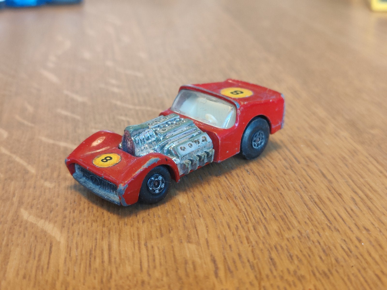 Matchbox Road Dragster ROOD, Ophalen