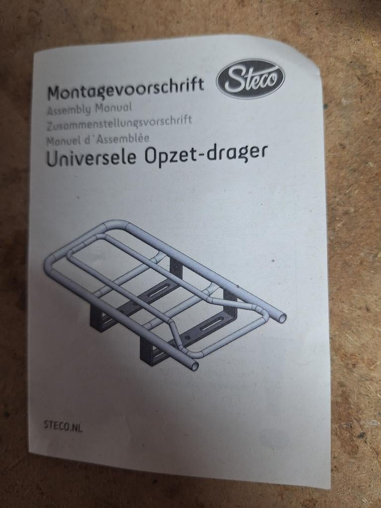 Steco Universele Opzet-drager, Ophalen