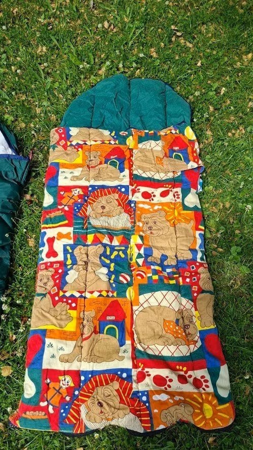 Kinderslaapzak, Ophalen