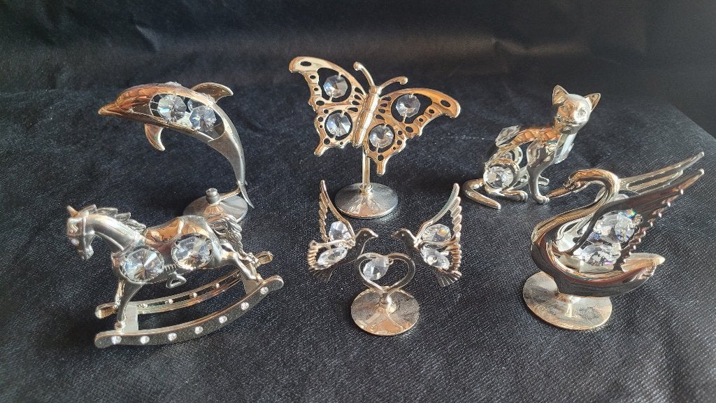6 Crystal Temptations  figuren, Verzenden