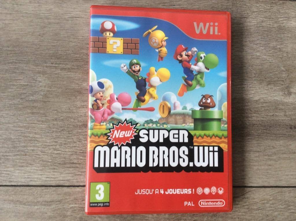 New Super Mario Bros Wii voor de Nintendo Wii, Spelcomputers en Games, Games | Nintendo Wii, 3 spelers of meer, Ophalen of Verzenden