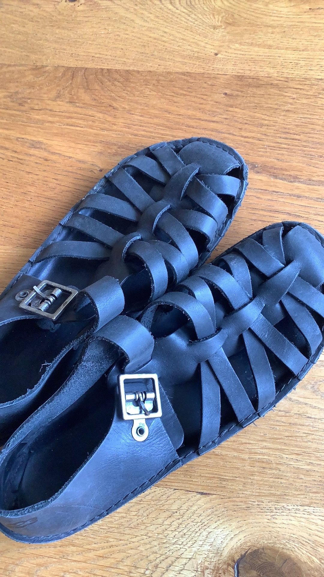 Loints sandalen maat 39, Kleding | Dames, Schoenen, Ophalen of Verzenden, Gedragen, Zwart, Sandalen of Muiltjes