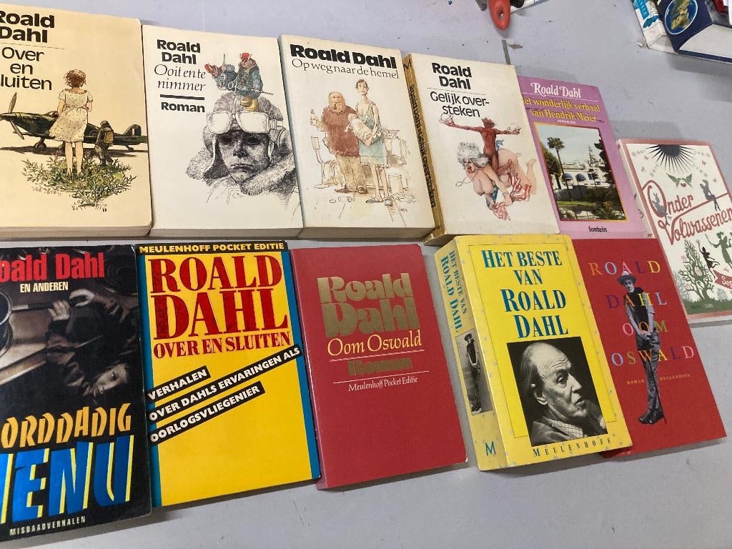 T.K. nog 20 boeken van Roald Dahl Zie actuele lijst, Ophalen of Verzenden, Gelezen, Roald Dahl