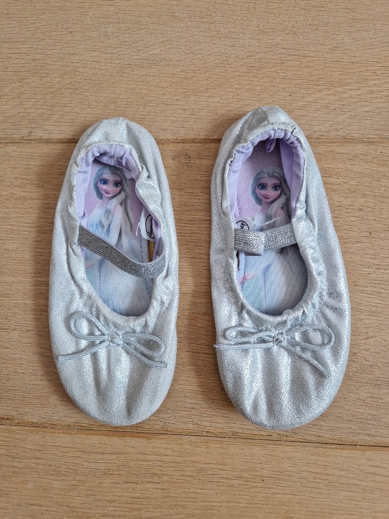 Dansschoentjes, maat 28/29, Frozen, Kinderen en Baby's, Gebruikt, Meisje, Schoenen, Ophalen of Verzenden