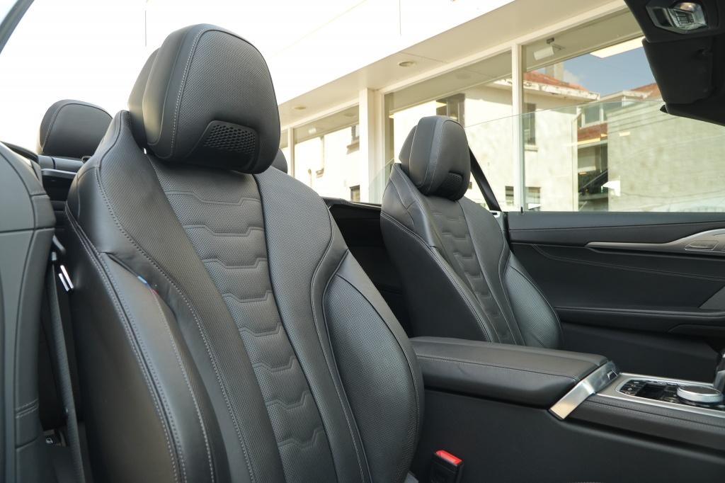 BMW 8 Serie 840i X Drive I M-sport I ACC I Sanremo groen, Auto's, Automaat, Gebruikt, Cabriolet, Lichtsensor