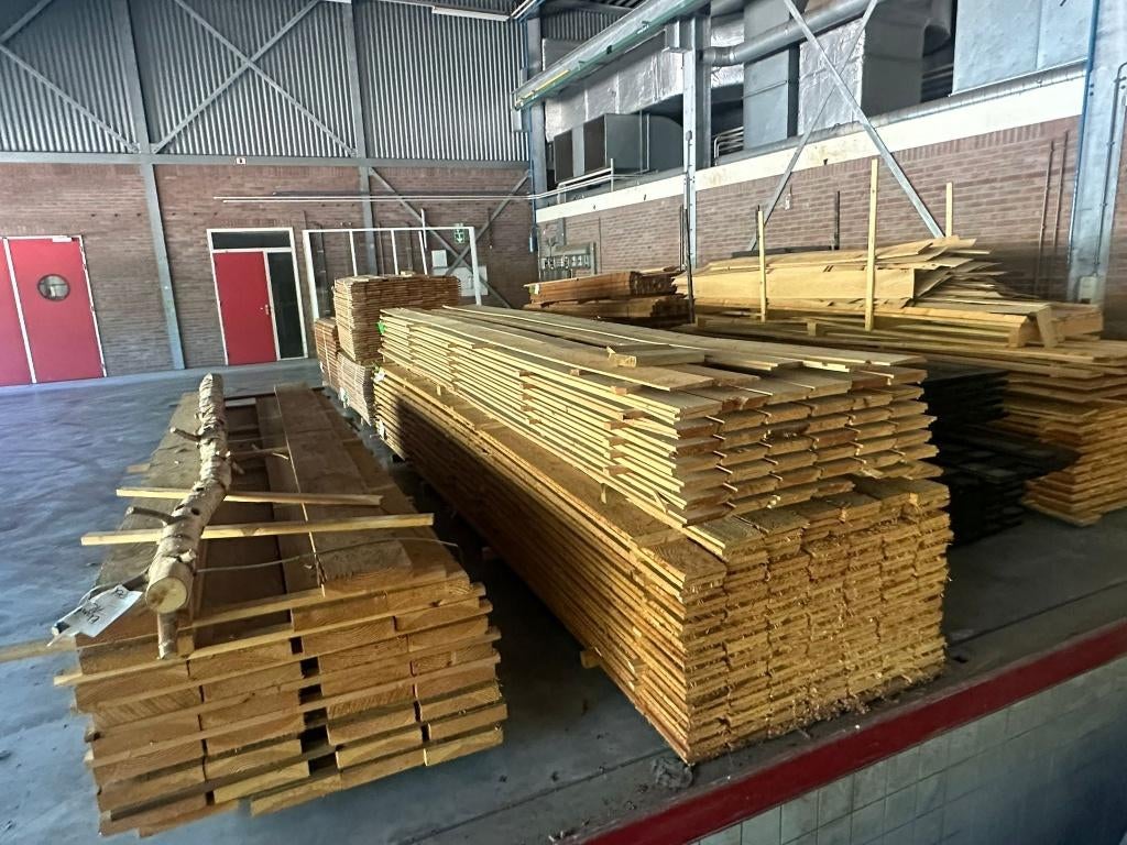 Grote partij tuinhout, Tuin en Terras, Palen, Balken en Planken, Ophalen, Nieuw, 250 cm of meer, Planken