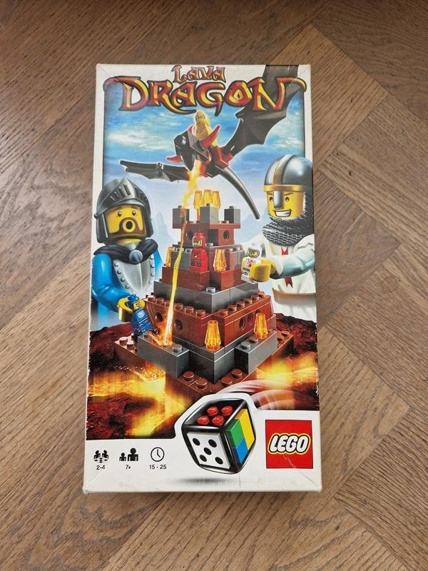 Lego 3838 Lava Dragon, Overige thema's, Lego, Ophalen of Verzenden, Zo goed als nieuw