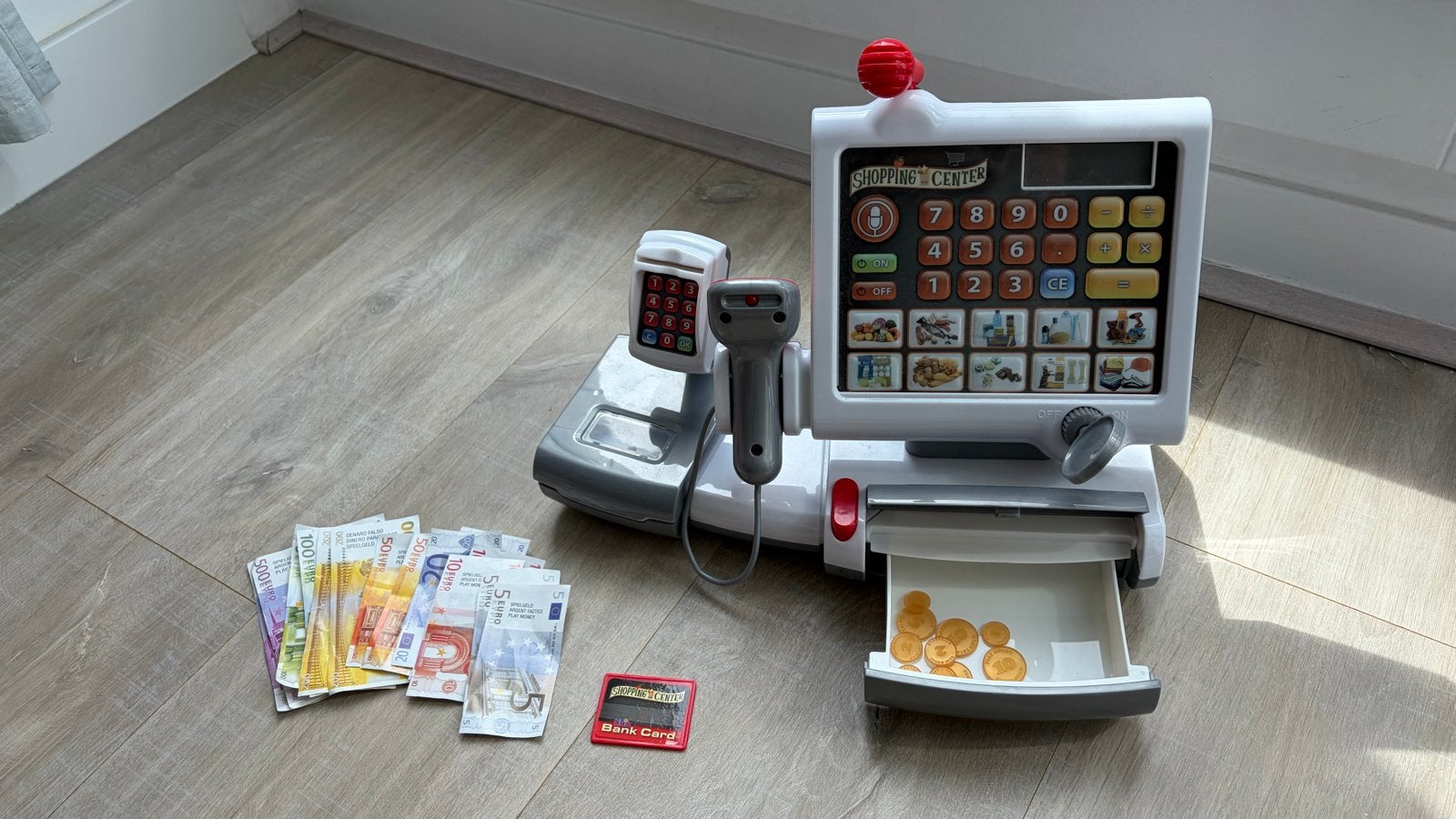 Winkelcentrum Kassa Speelgoed voor Kinderen met Geluid, Kinderen en Baby's, Ophalen of Verzenden, Gebruikt, Rekenen, Met geluid
