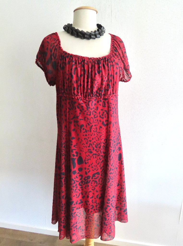 Geisha, Super jurkje in lichtgewicht stof, A-lijn 44/46, Kleding | Dames, Jurken, Geisha, Verzenden, Maat 46/48 (XL) of groter
