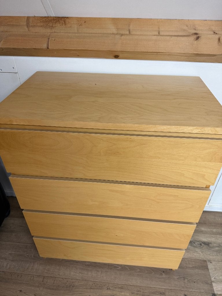Twee Ikea ladenkastjes, Ophalen, Gebruikt, 50 tot 100 cm, 3 of 4 laden
