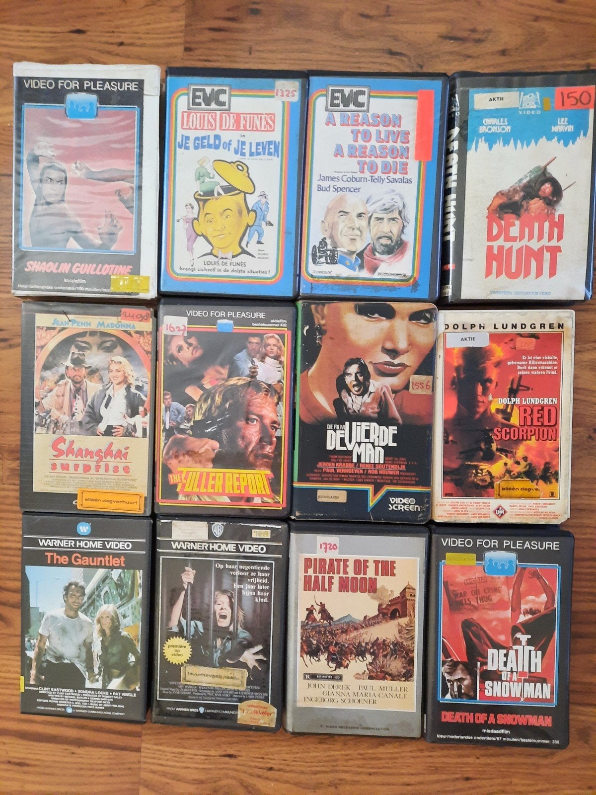 SHAOLIN GUILLOTINE! Aktie Klassieker Op Ex-Rental VIDEO!, Gebruikt, Vanaf 16 jaar, Verzenden, Ex-rental