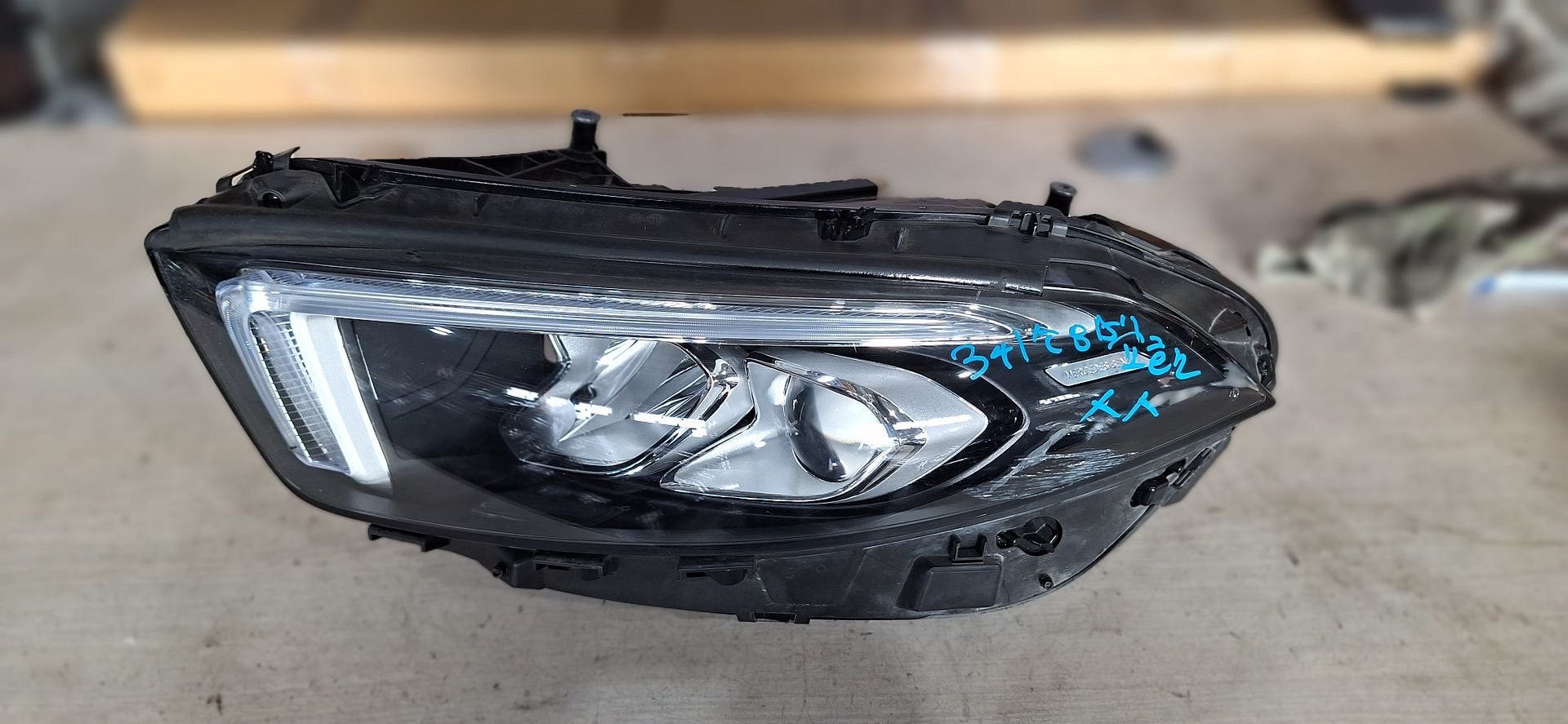 mercedes-benz een w177 koplamp, Gebruikt, -, -, Ophalen of Verzenden