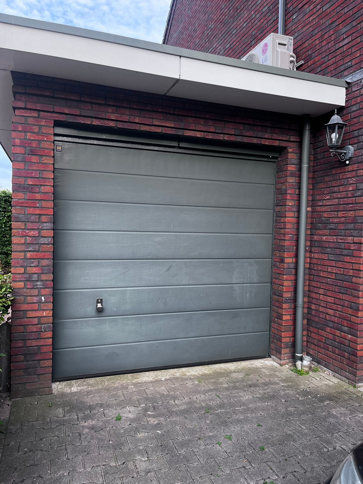 Hormann Garagedeur, Ophalen, Gebruikt, 80 tot 100 cm, Garagedeur