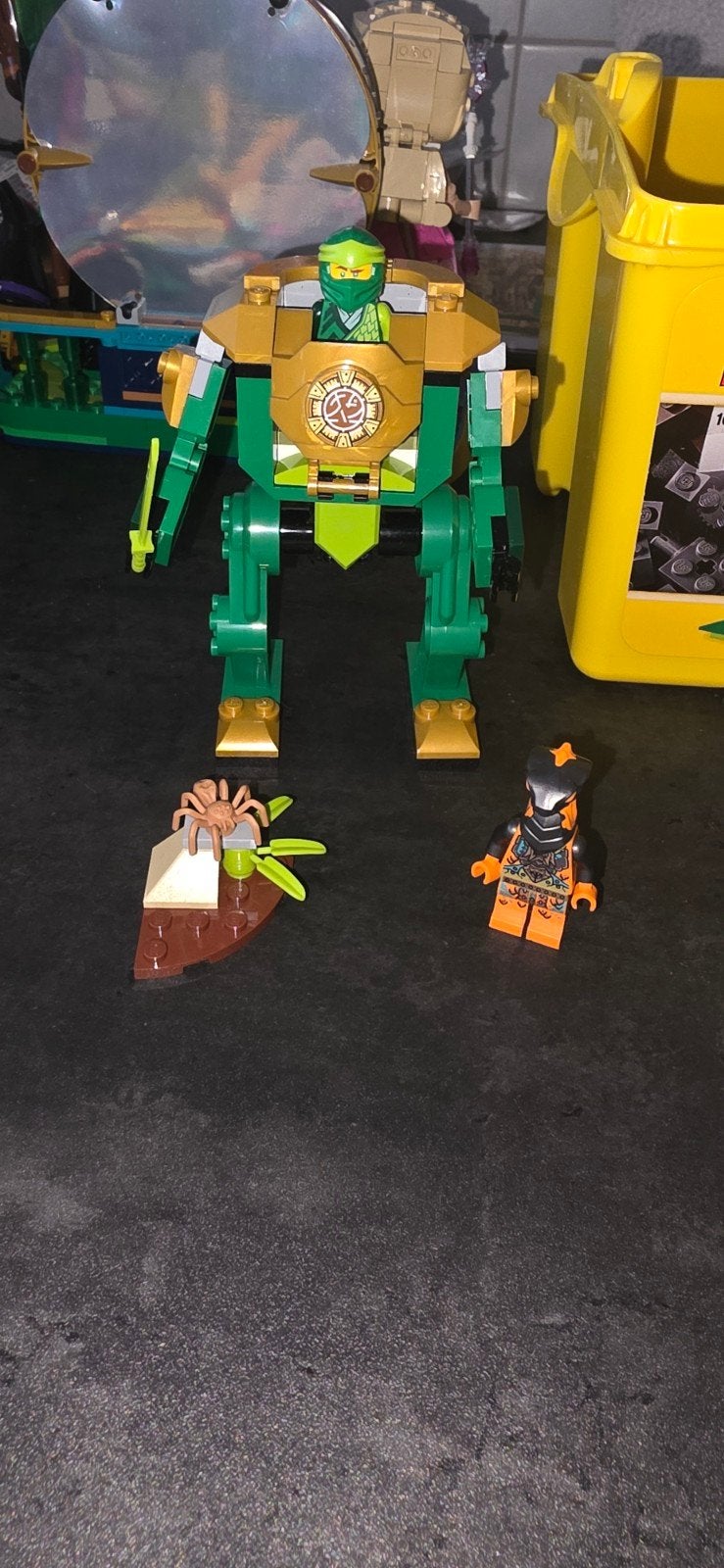 Lego Ninjago Lloyd's Gouden Mech (zonder doos/boekje), Ophalen, Gebruikt, Jongen of Meisje