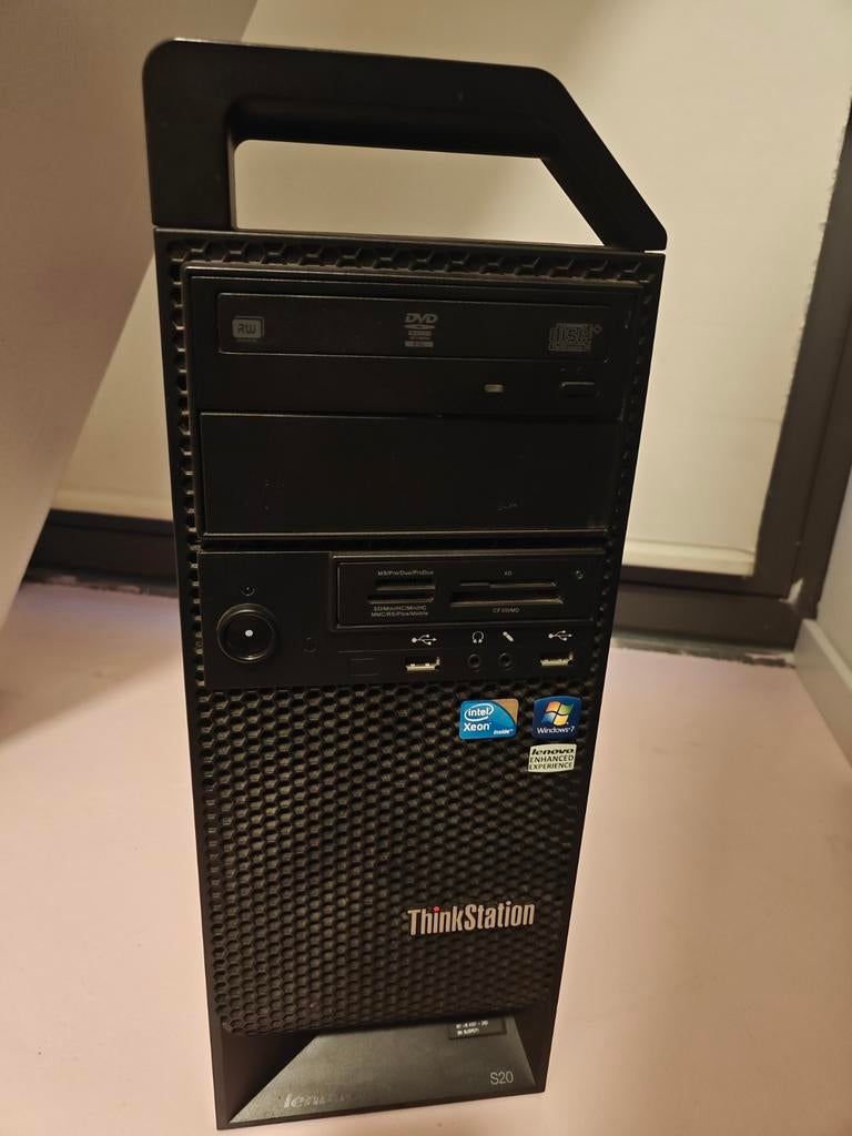 Lenovo ThinkStation | Xeon W3550 | 27GB RAM| 2x NVIDIA GPU, Computers en Software, Desktop Pc's, Ophalen, Gebruikt, Xeon W3550