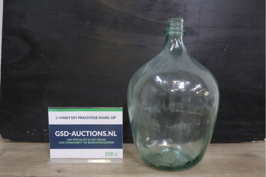 Grote Glazen Gistfles, Ophalen of Verzenden
