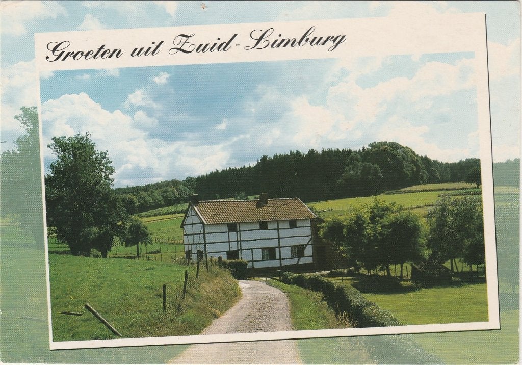 ZUID LIMBURG Vakwerk Groeten, Verzamelen, Verzenden, 1980 tot heden, Gelopen, Limburg
