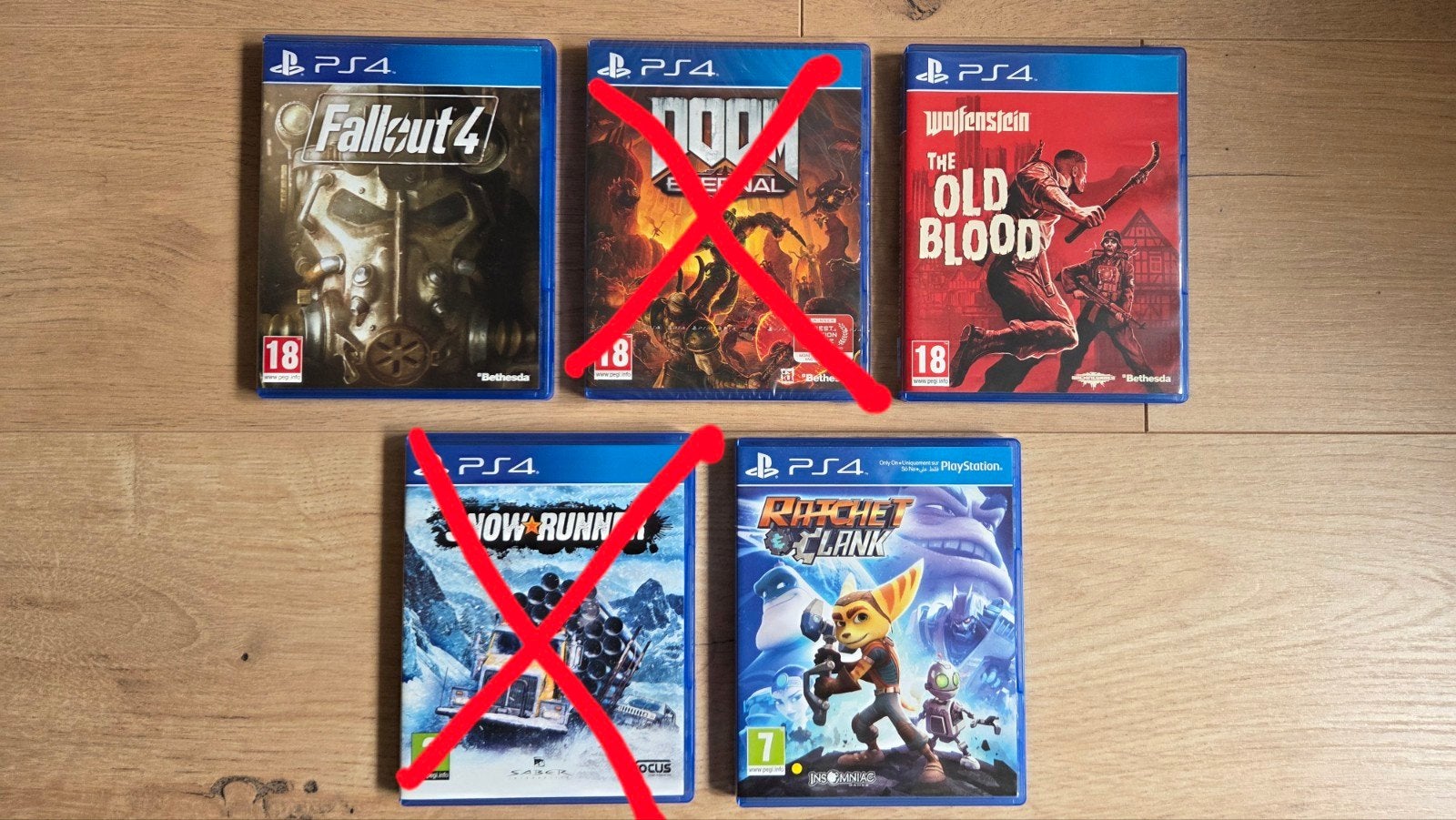 Drie Playstation 4 games, in één koop of per stuk, Avontuur en Actie, Vanaf 18 jaar, 1 speler, Ophalen of Verzenden
