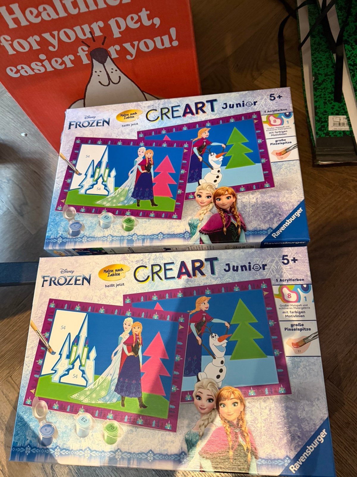 Frozen verfsets. 10 stuks. Ravensburger. Gloed nieuw, Ophalen of Verzenden, Nieuw