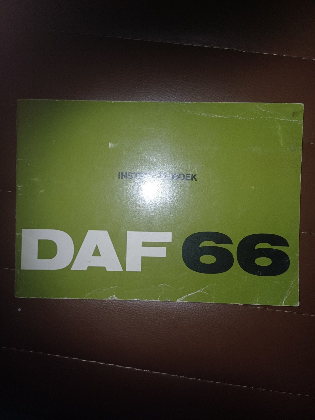 Instructieboek DAF 66, Ophalen of Verzenden