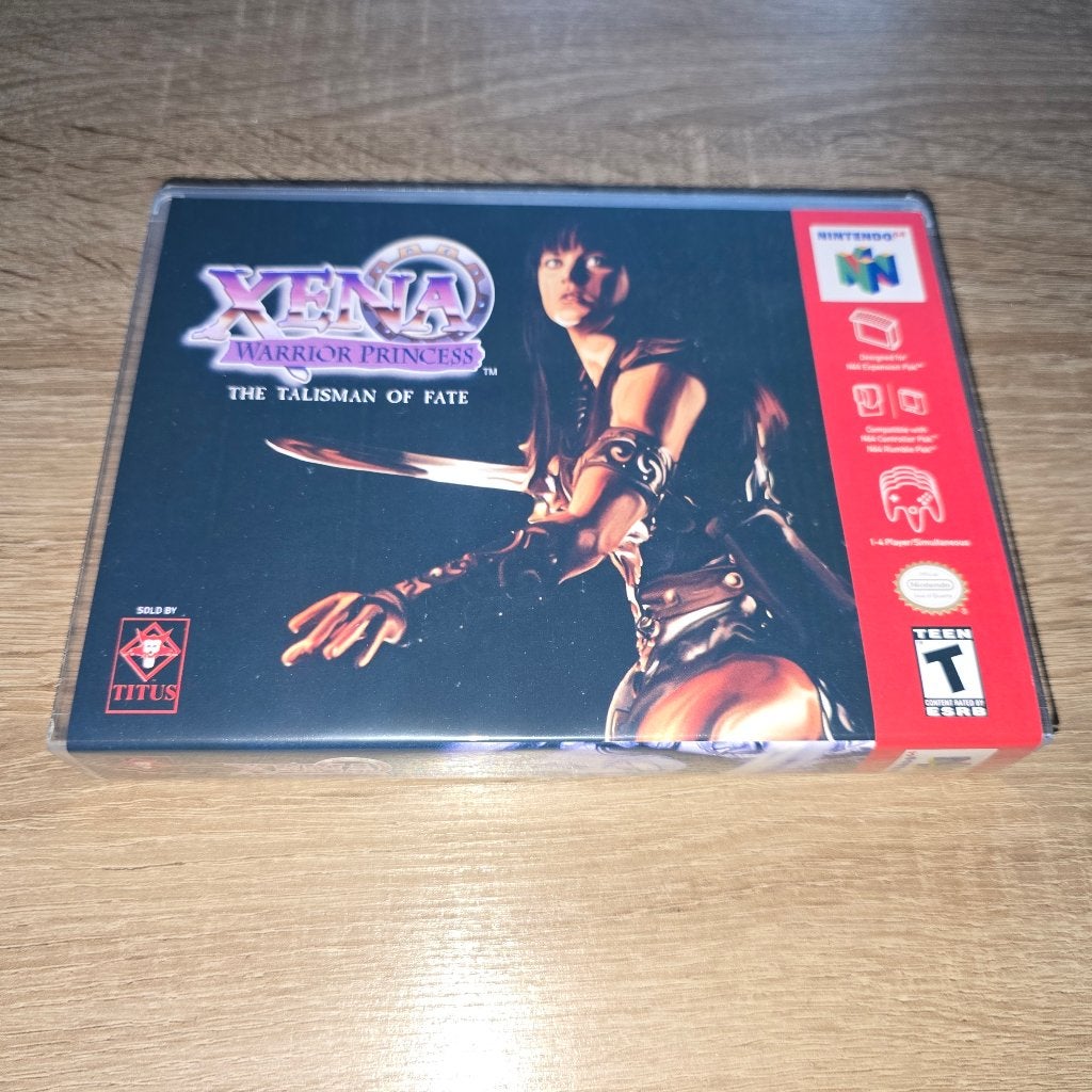 Xena Warrior Princess The Talisman of Fate N64 Game Case, Spelcomputers en Games, Avontuur en Actie, Verzenden, 1 speler, Zo goed als nieuw