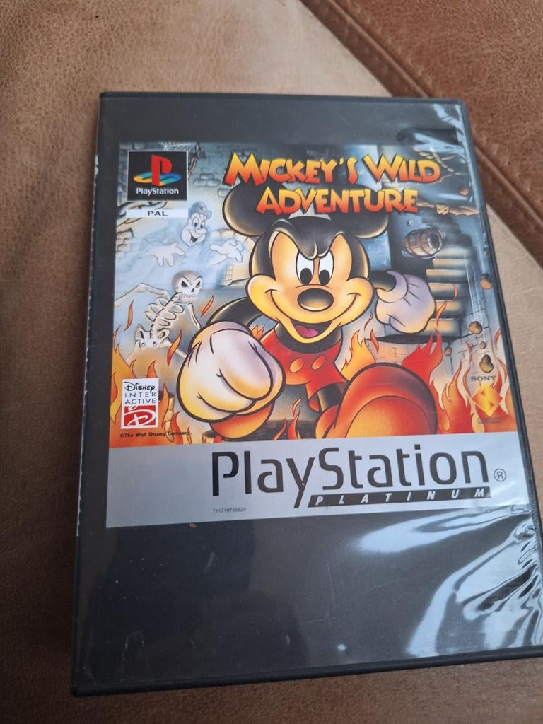 Mickey's Wild Adventure - PlayStation 1 (PS1) Platinum, 1 speler, Ophalen of Verzenden, Zo goed als nieuw, Vanaf 3 jaar