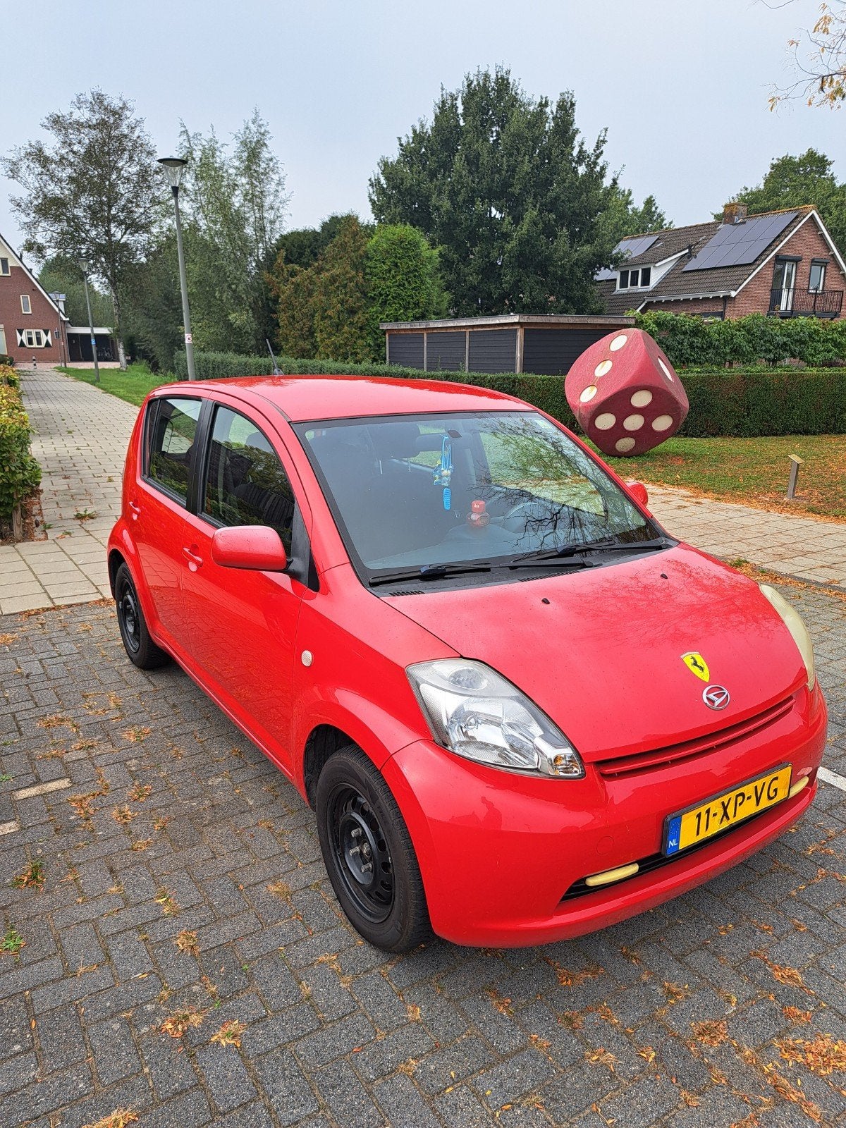 Daihatsu Sirion 1.0 51KW 2006 Rood, Voorwielaandrijving, Sirion, Handgeschakeld, 3 cilinders