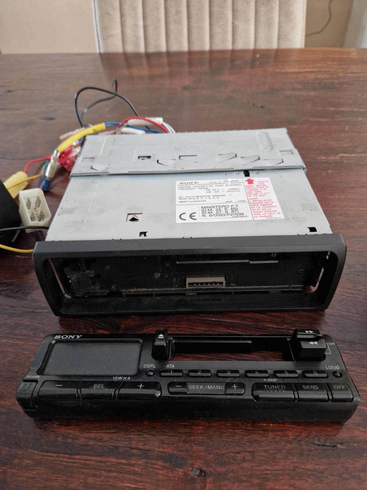 Sony Autoradio Cassette Speler - Klassieke Auto Audio, Ophalen of Verzenden, Gebruikt