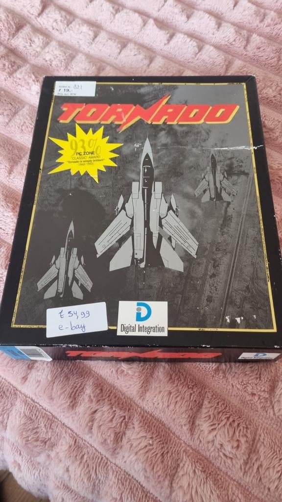 Tornado PC Game - Klassieke Vliegsimulator (Vintage), Gebruikt, Verzenden, 1 speler, Vanaf 12 jaar