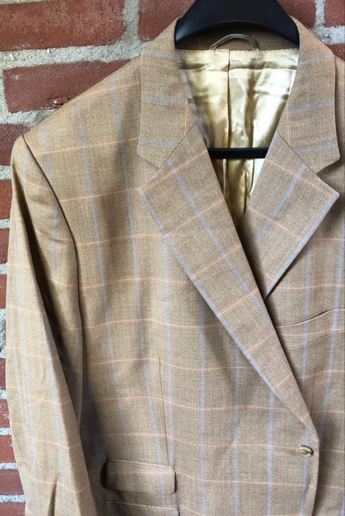 Scabal Made-to-Measure blazer Wol Mt 65, XXXL, Ophalen of Verzenden, Nieuw, Overige maten, Beige