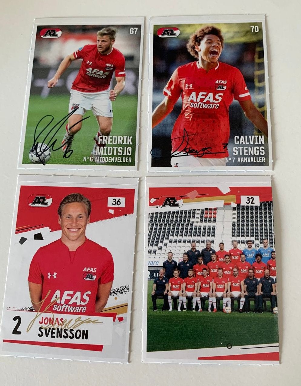 AH Voetbalplaatjes AZ eredivisie 2018 2019 voetbalstickers, Verzamelen, Sportartikelen en Voetbal, Ophalen of Verzenden, Zo goed als nieuw