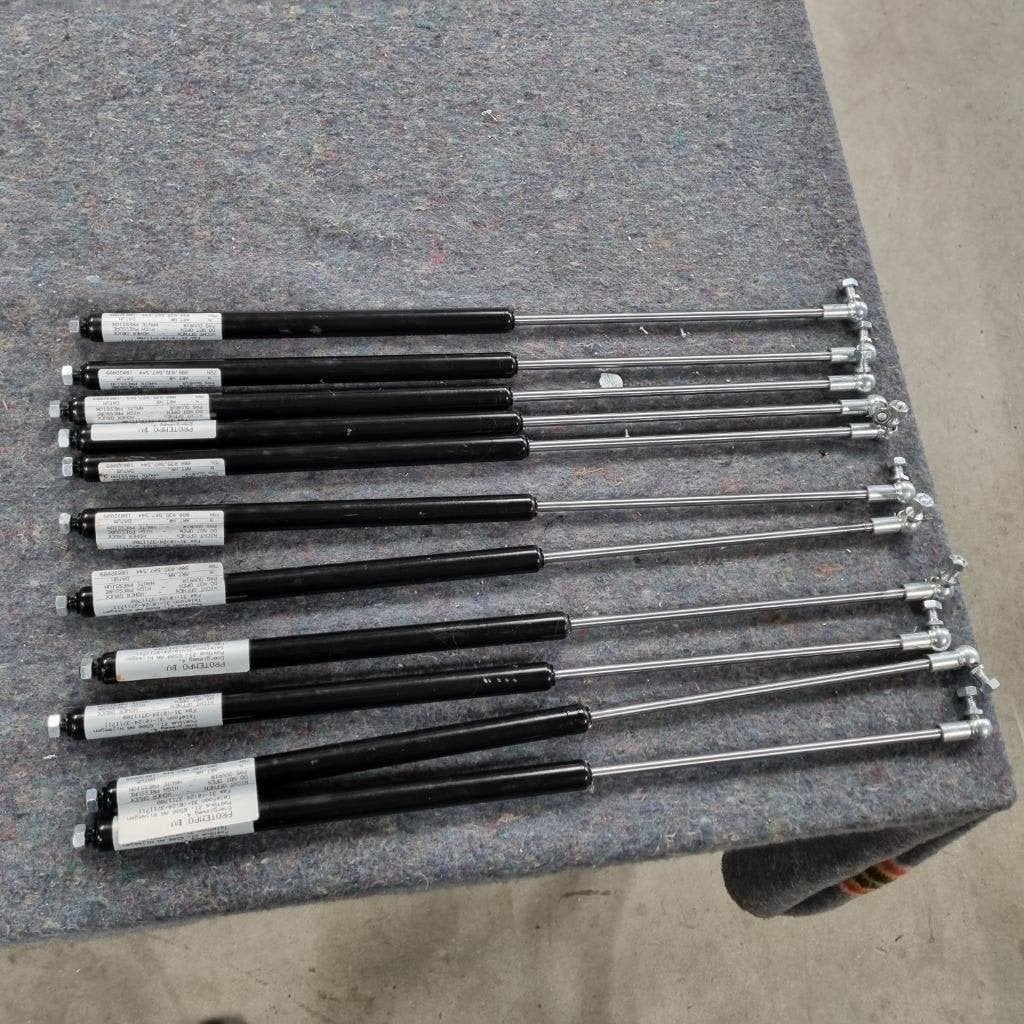 Gasveer PROTEMPO 75 NEWTON per set van 4, Ophalen, Nieuw, Voor, Bumper