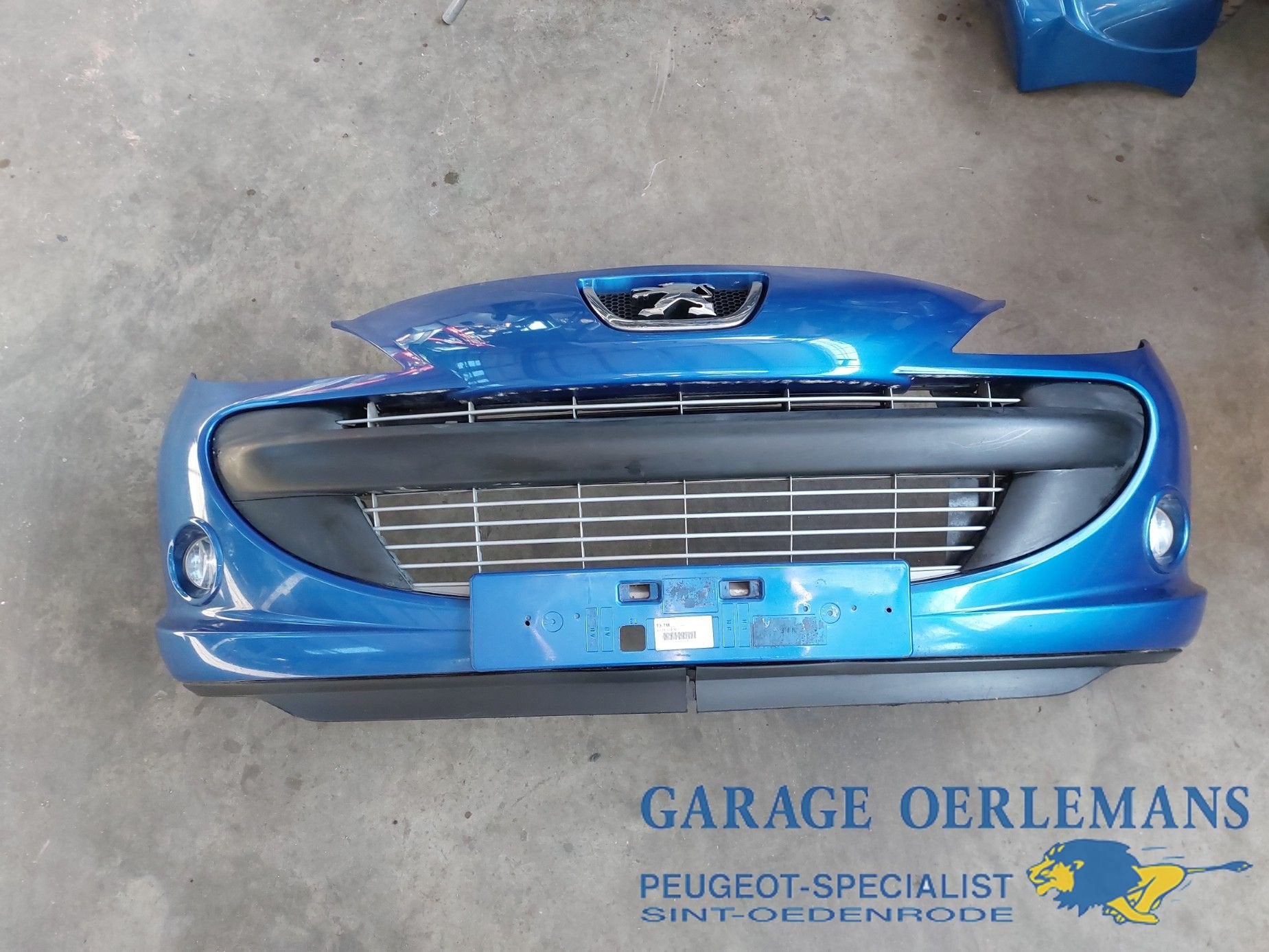 voorbumper peugeot 206+, KGS, Gebruikt, -, Voor, -