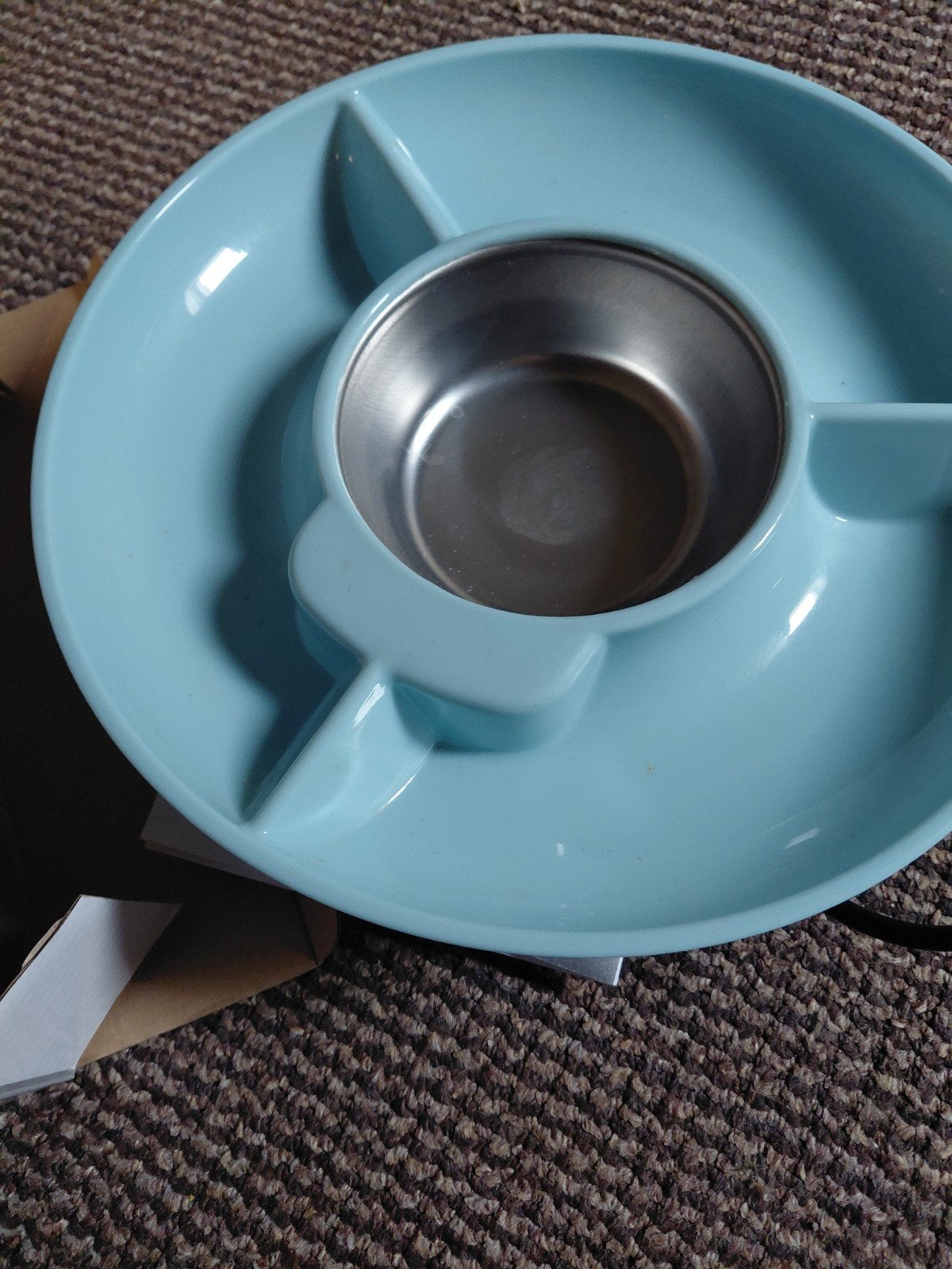 Emerio Chocolade Fondueset - Elektrisch, Blauw, Ophalen, Nieuw, Elektrisch, Fondueset