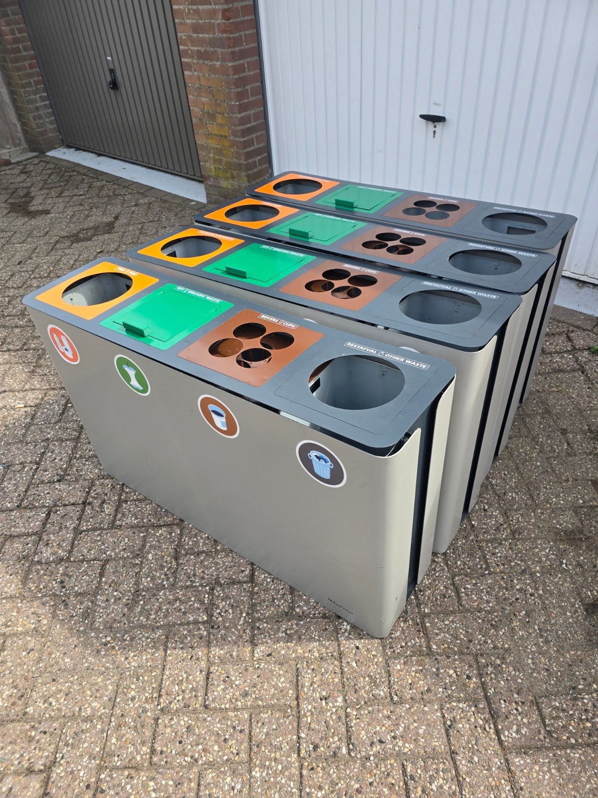 Renewi EcoSmart Tulip 4-fractie afvalscheidingssysteem, Huis en Inrichting, Gebruikt, 40 liter of meer, Ophalen of Verzenden, 75 – 100