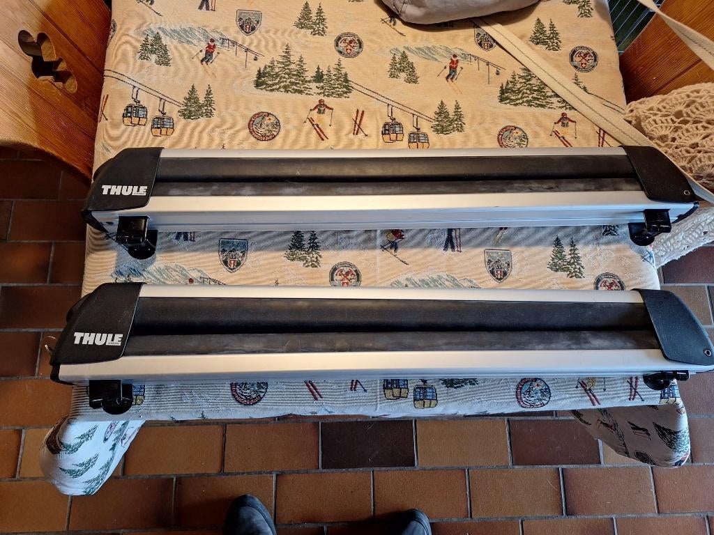 Thule skidragers, Ophalen, Zo goed als nieuw