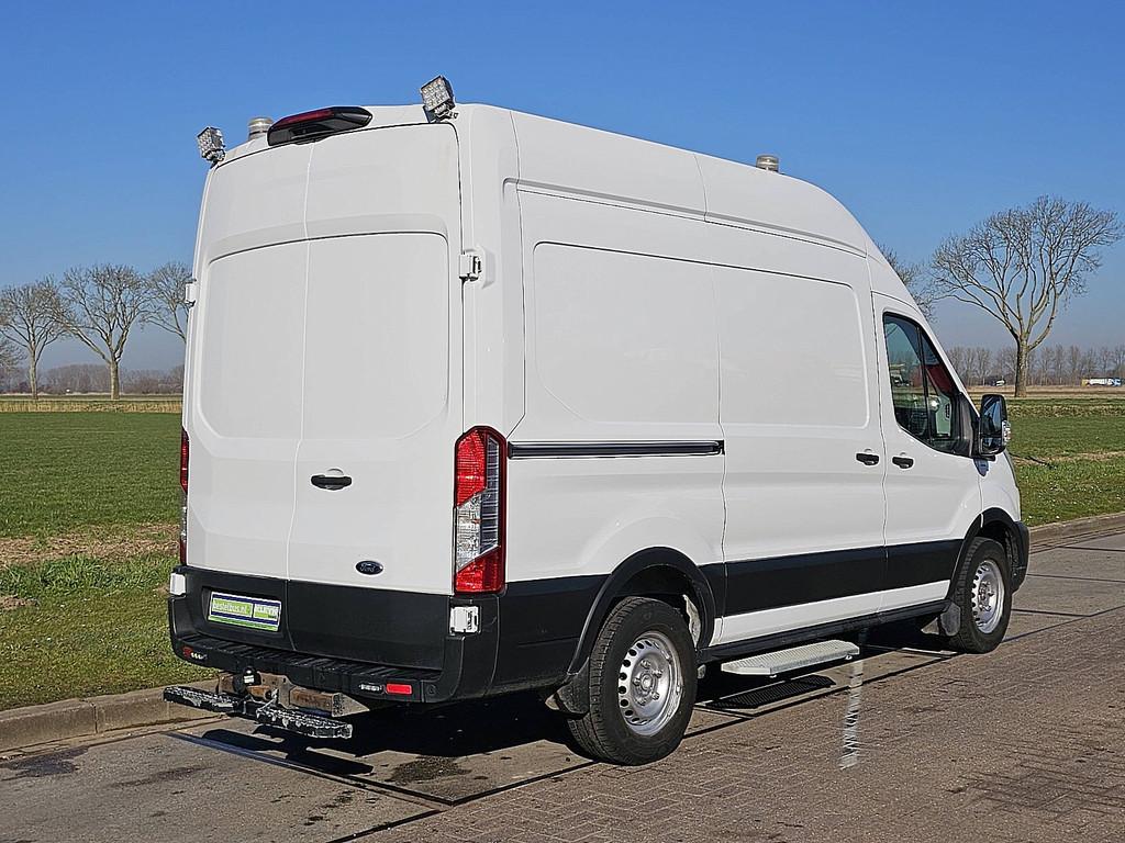 FORD TRANSIT 2.0 l2h3 4x4 170pk awd!, Gebruikt, Euro 6, Wit, Bedrijf