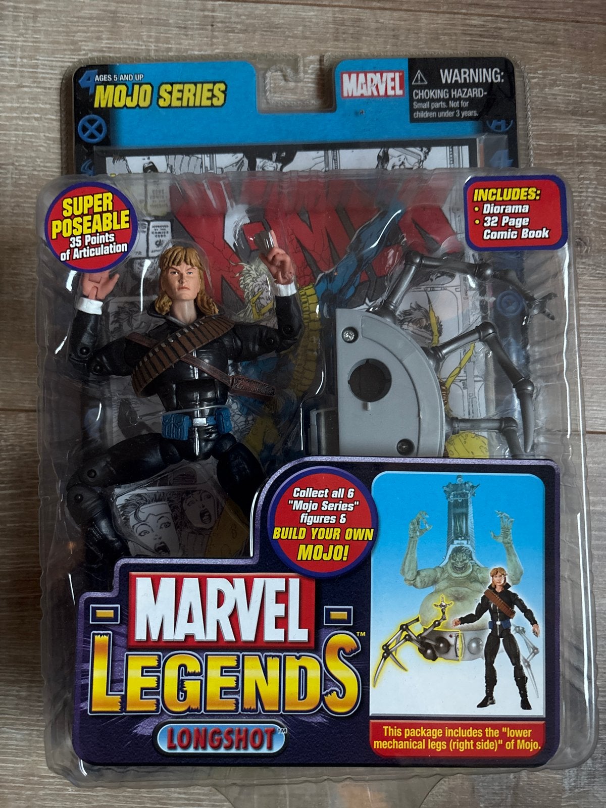Marvel Legends Longshot Mojo Series Actiefiguur Nieuw, Ophalen of Verzenden, Nieuw