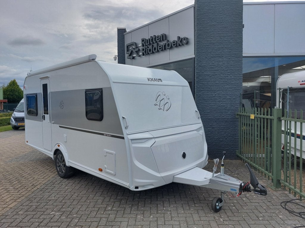 Knaus Sport 450 FU, Caravans en Kamperen, Rondzit, Bedrijf, Schokbreker, Overige typen