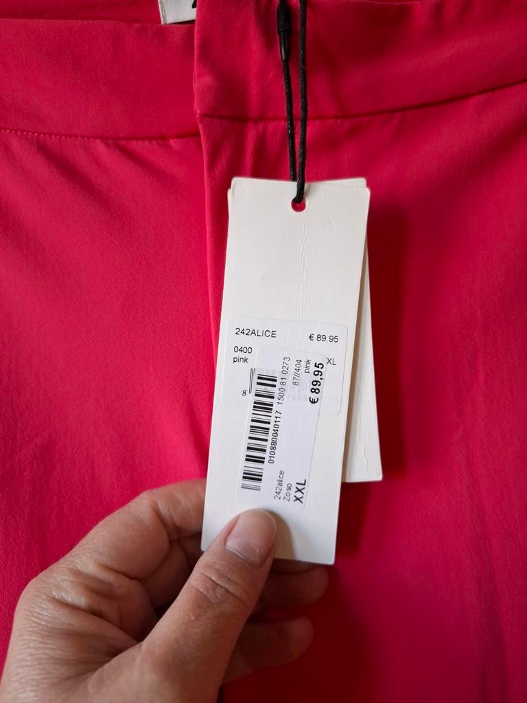 Zoso travelstof enkel broek met omslag XXL/46,48, Kleding | Dames, Maat 46/48 (XL) of groter, Nieuw, Ophalen of Verzenden, Driekwart