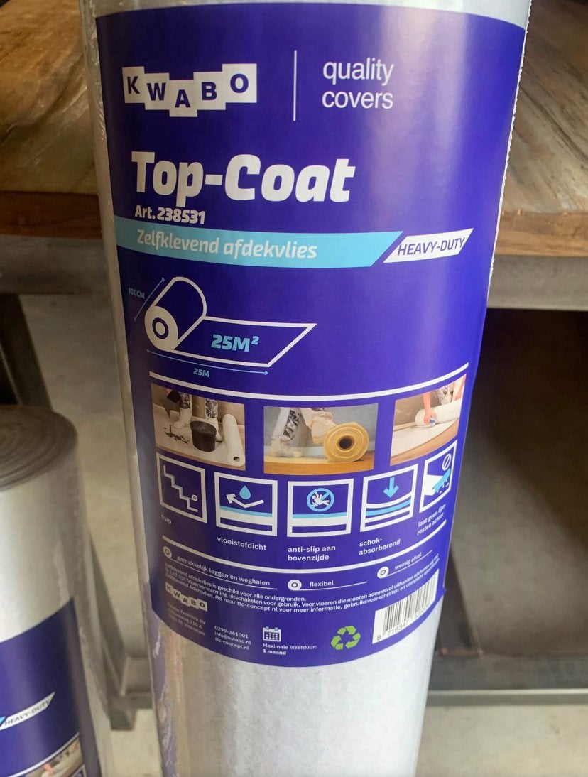Zelfklevend Afdekvlies 67/100cm – Stucloper - Staffelkorting, Top-Coat, Top-Coat, Top-Coat, Nieuw