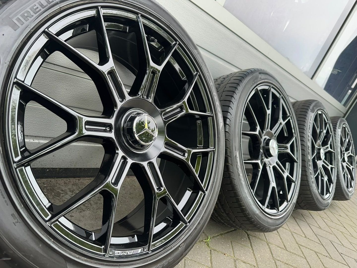 21" Mercedes AMG GLC C254 X254 X253 W253 GLC 43 Coupe velgen, 255 mm, -, -, Banden en Velgen