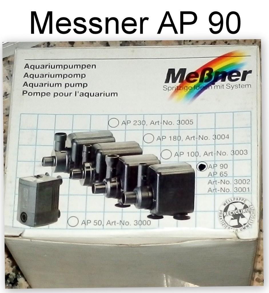 aqua-1 -- Nieuwe Messner AP90 aquariumpomp 680L/h ( 3x ), Ophalen of Verzenden, Nieuw, Overige typen