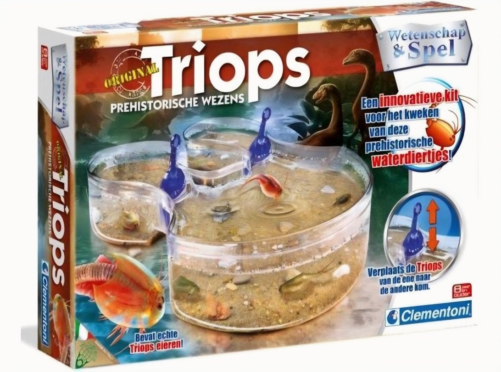 Clementoni Triops Kweekset - Wetenschap & Spel, Ophalen of Verzenden, Nieuw, Ontdekken