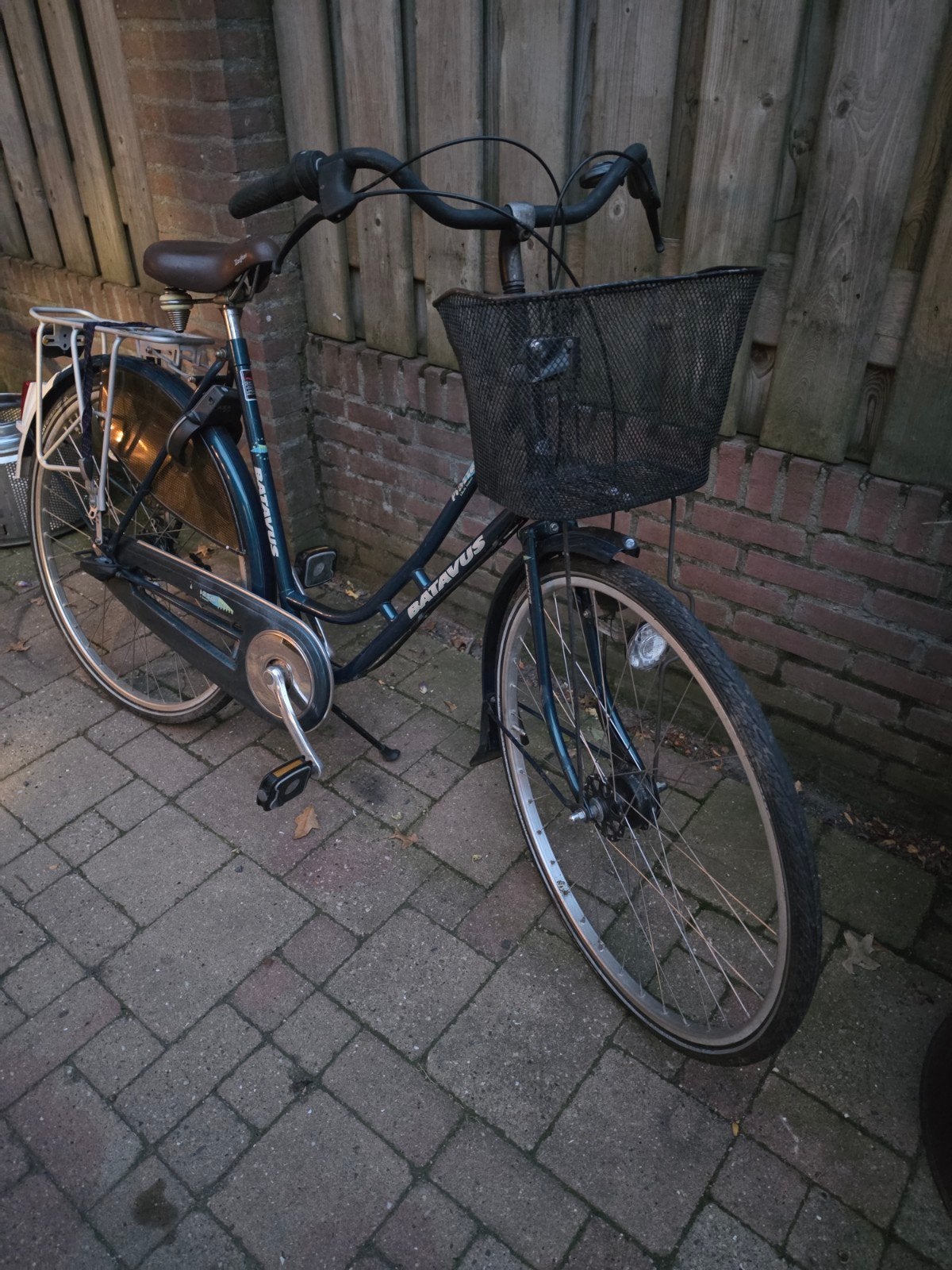 batavus damesfiets 28 inch student station, 53 tot 56 cm, Ophalen, Gebruikt, Batavus