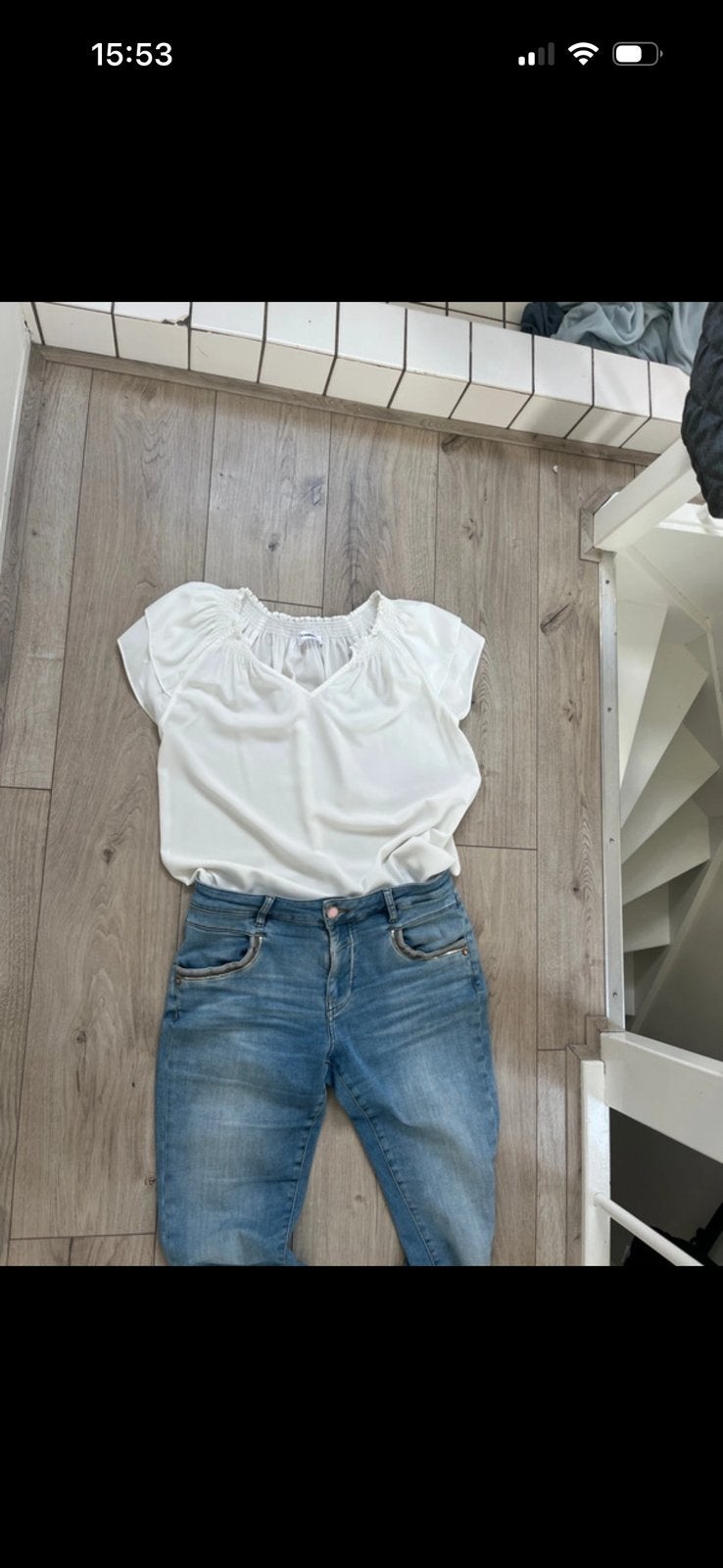 Zgan blousje co’couture m, Ophalen of Verzenden, Zo goed als nieuw, Maat 38/40 (M), Wit